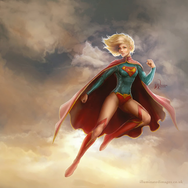 Supergirl art