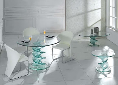 Adaptive Interior Design With Glass Accessories glass furniture
