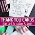 Printable Thank You Cards For Kids : 150 Printable Thank You Cards Free Printabulls
