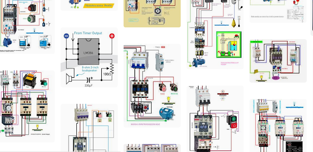 رسومات خاصة بالمخططات الكهربائية  schéma électrique رائعة ستفيدك