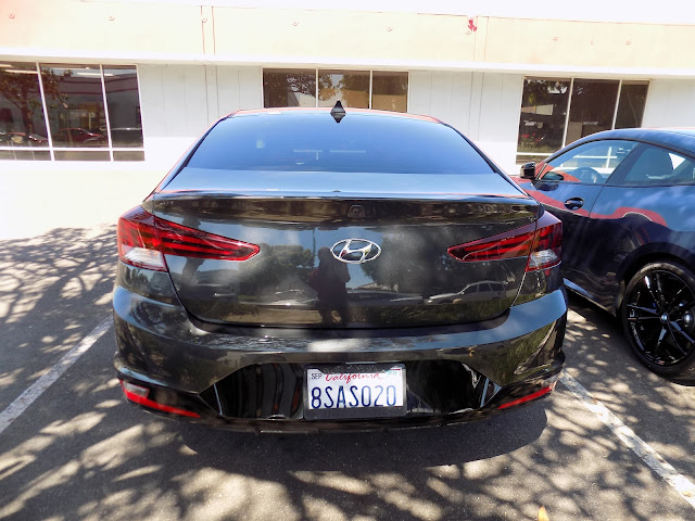 2020 Hyundai Elantra- After work done at Almost Everything Autobody