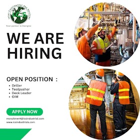   We are urgently hiring   Driller Toolpusher Deck Leader OIM