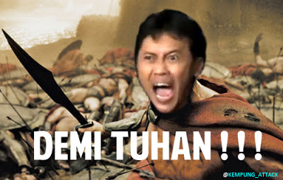 Kumpulan Gambar Lucu "Demi Tuhan" Arya Wiguna