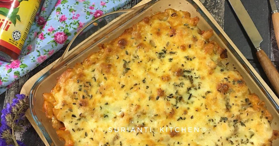 Jom masak: Makaroni bakar, sedap dan kaya dengan cheese