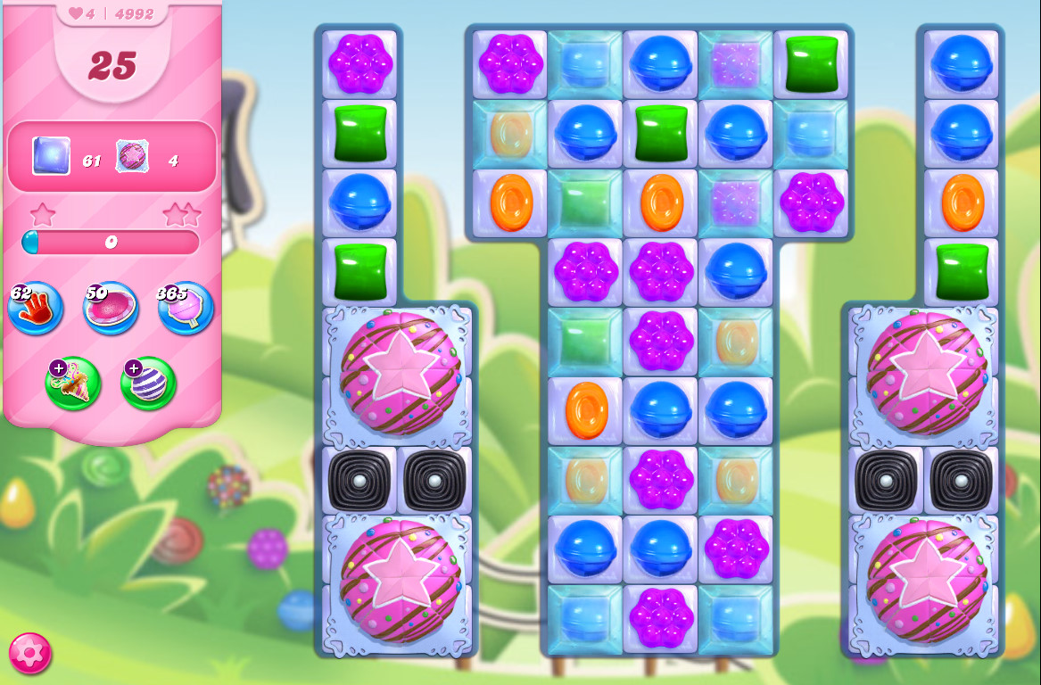 Candy Crush Saga level 4992