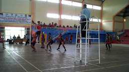 Babak Penyisihan Semi final Bola Volly Bupati Cup 2018 Tulang Bawang Semakin Ramai Didatangi Warga