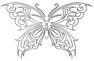 Tattoo Designs, Butterfly Tattoo, Tribal Tattoo