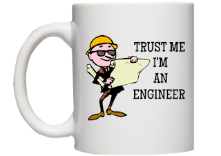 Kubek Trust me I'm an engineer - prezent po obronie