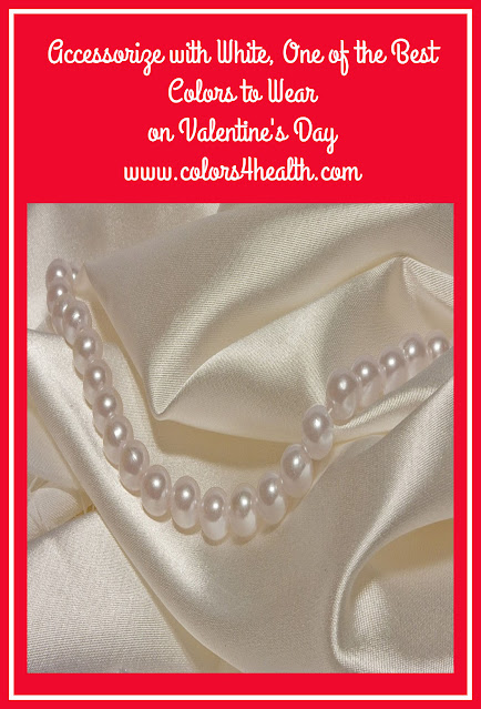 Use White Accessories on Valentine's Day