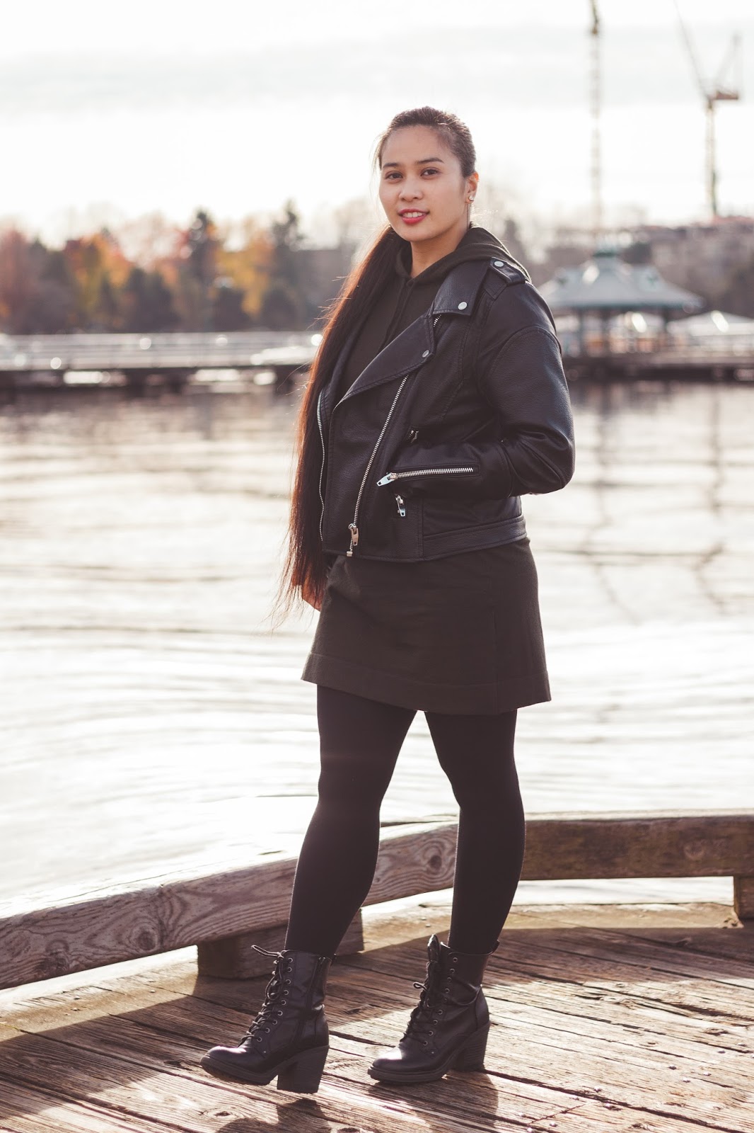 renton fashion outfit blogger seattle jacket forever 21 blanknyc