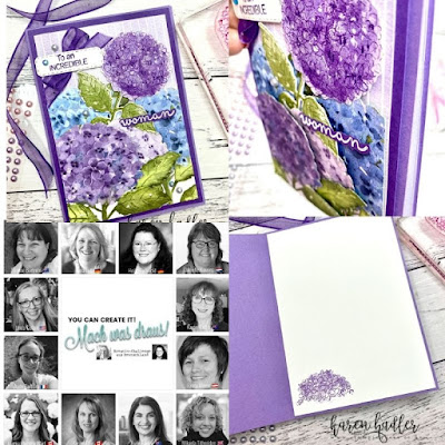 Stampin' Up! Hydrangea Hill DSP