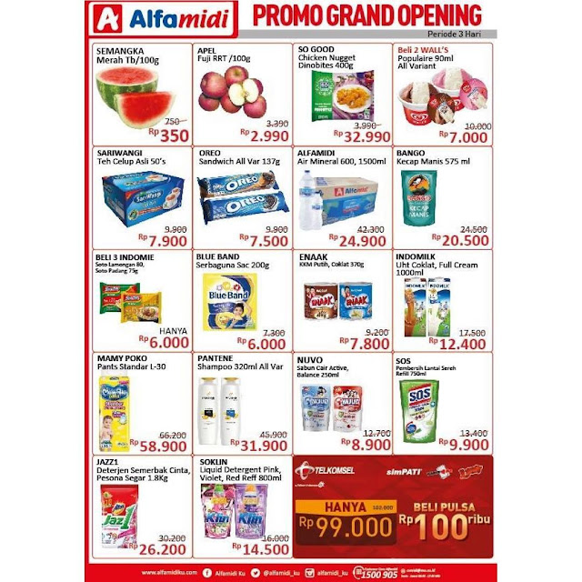 #Alfamidi - #Promo Katalog Opening di Manado Jln.Raya Tomohon (24 April 2019)