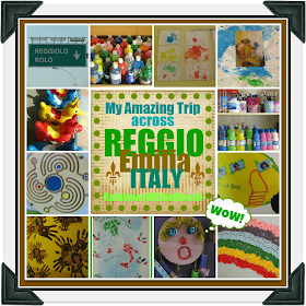 photo of: Collage of Reggio Emilia Photographs taken during field trip visiting Italian Early Childhood Centers