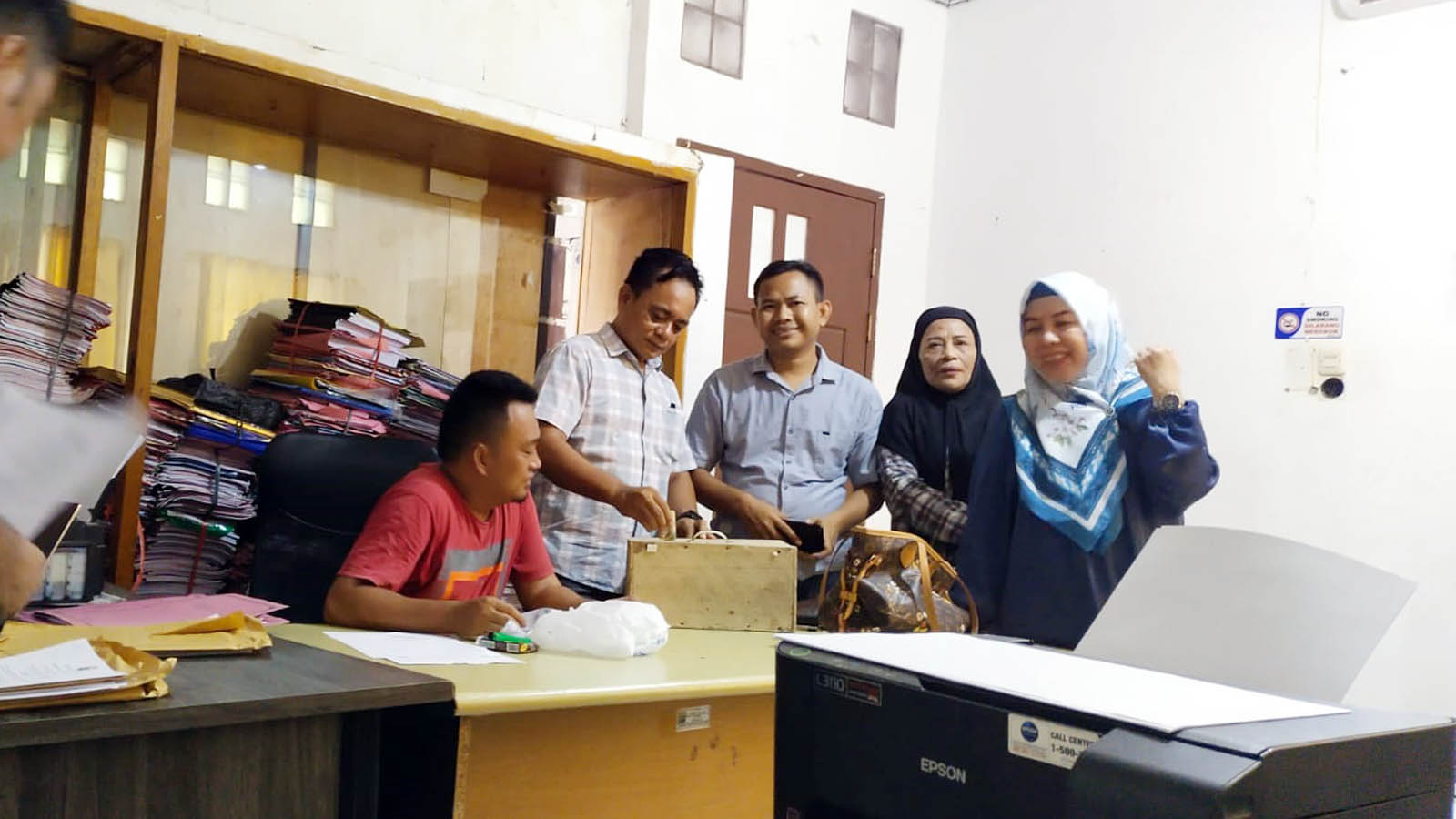 Sisihkan Rupiah, Wartawan Lampung Selatan Bantu Program Geserbu
