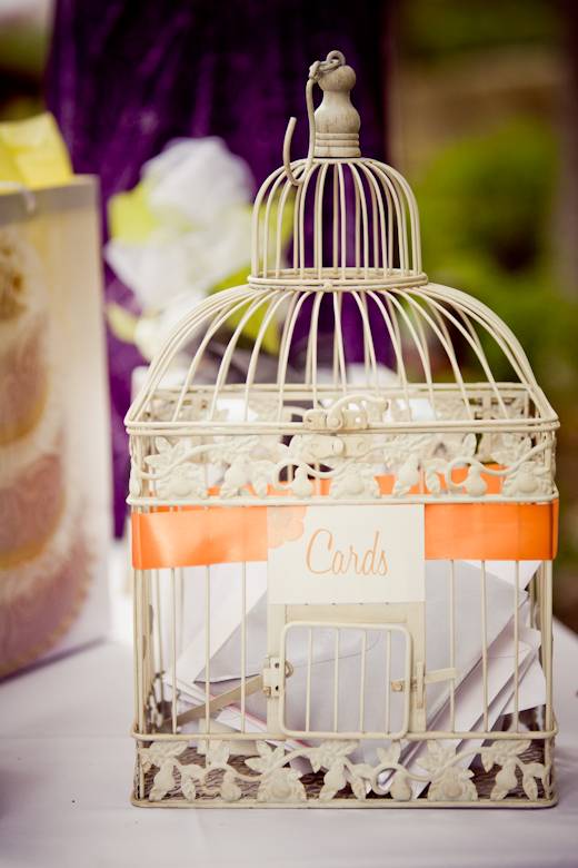 vintage bird cage wedding card holderwhite and pink wedding bouquets