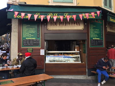 Lou Pilha Leva (Old Nice eatery offering the best tasting socca according to Wikitravel)