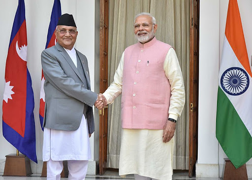 KP Oli and Narendra Modi Discussion on August 17, about India with Nepal deplometic Realation