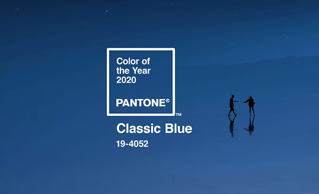 Pantone classic blue cor do ano 2020