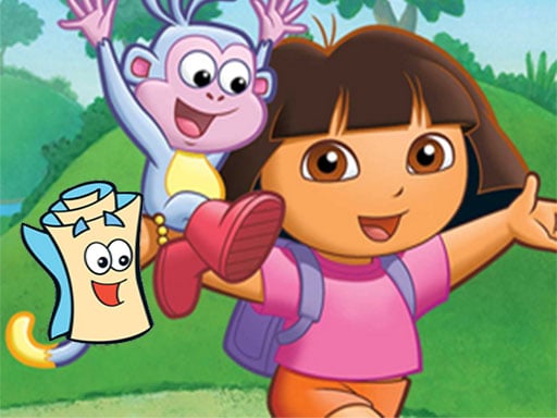 Dora Find Hidden Map-