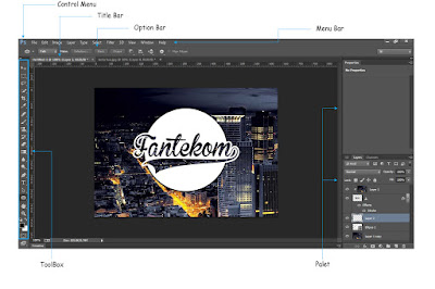 Mengenal Jendela Atau Lembar Kerja Adobe Photoshop