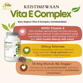 Promosi Twinpack Vita-E Complex Shaklee Jun 2023 Harga Ahli