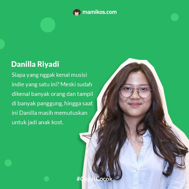 Danilla Riyadi Mantan Anak Kost