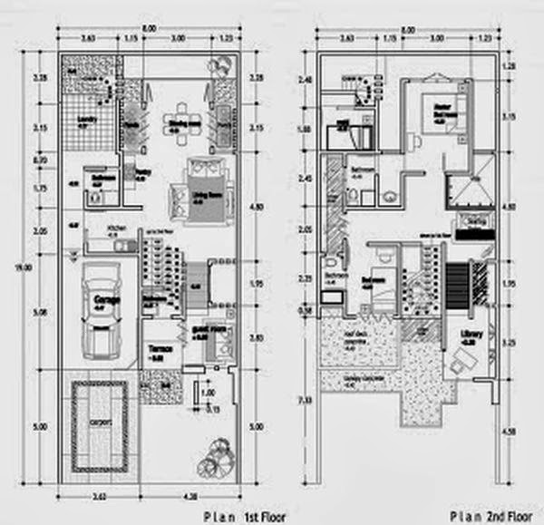 Kumpulan Desain Rumah Minimalis Type 45  Terbaru 2019 