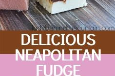 DELICIOUS NEAPOLITAN FUDGE