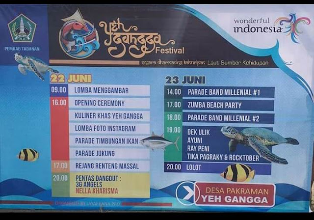 Agenda Festival Yeh Gangga 2019