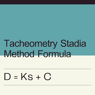 Tacheometry Stadia Method Formula