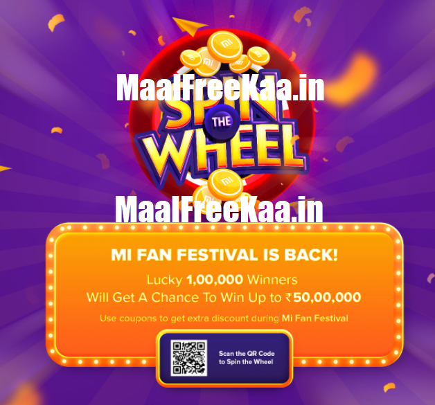 Mi Fan Festival 2022 Spin The Wheel and Win