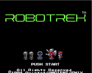RoboTrek start scene