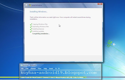 CARA LENGKAP INSTALL WINDOWS 7 PEMULA