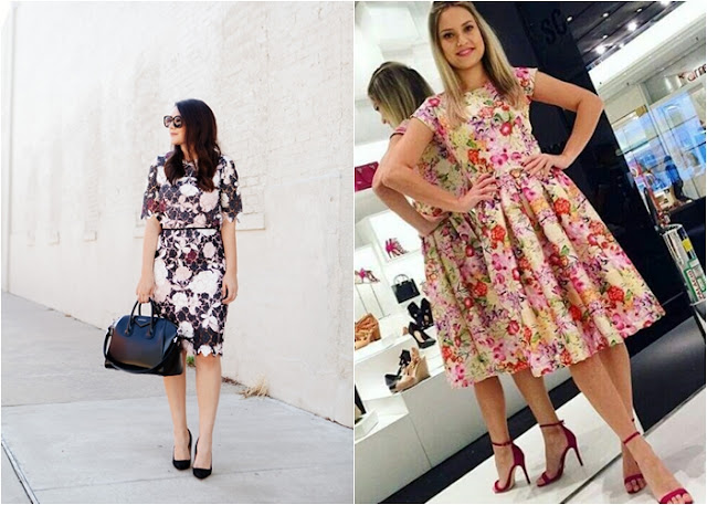 Looks com vestidos estampados