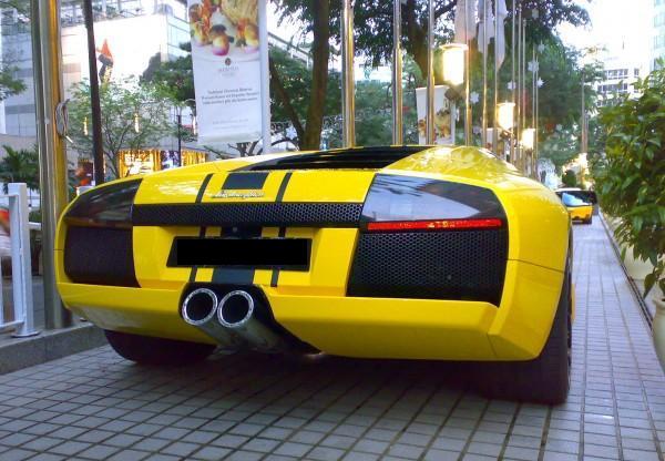 Lamborghini Murcielago Yellow 1213 PM Sg Exotic Spotter No comments