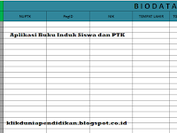 SOFTWARE APLIKASI BUKU INDUK SISWA DAN PTK TAHUN 2016/2017