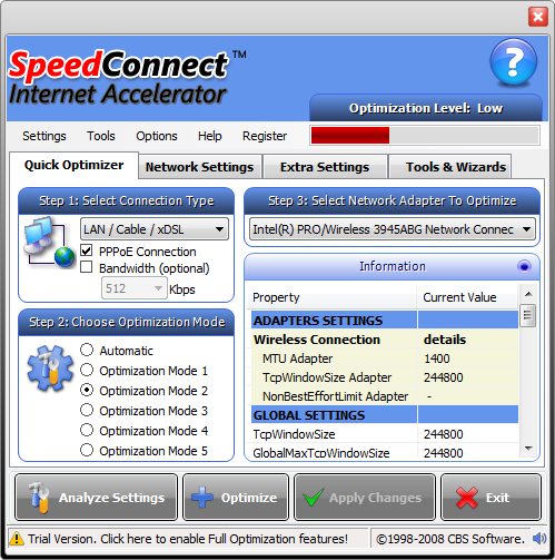 SpeedConnect Internet Accelerator 8 + Crack Full Version Download