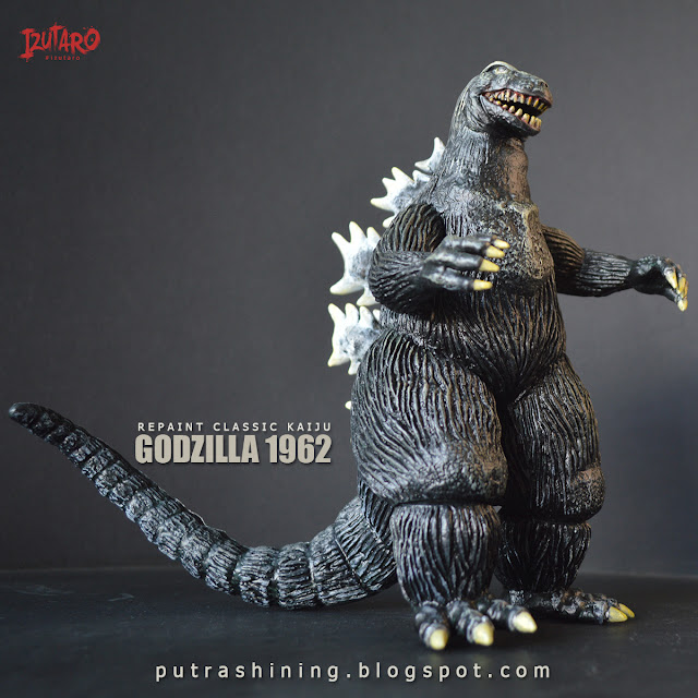 King Kong vs Godzilla Vintage Toy Figure | ゴジラ | Commission Work by Izutaro