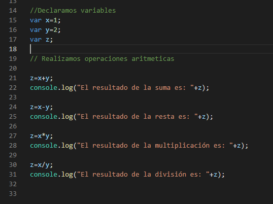 Estructura secuencial JavaScript