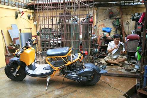 Những cửa hàng tân trang độ xe máy uy tín tại Hà Nội
