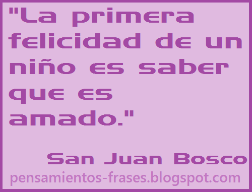 frases de San Juan Bosco