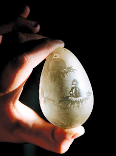 Mysterious crystal egg, Santa Barbara, Honduras