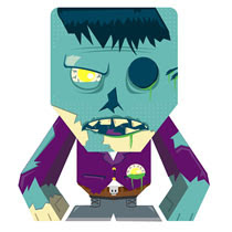 Zombie Papercraft