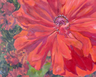 poppy painting