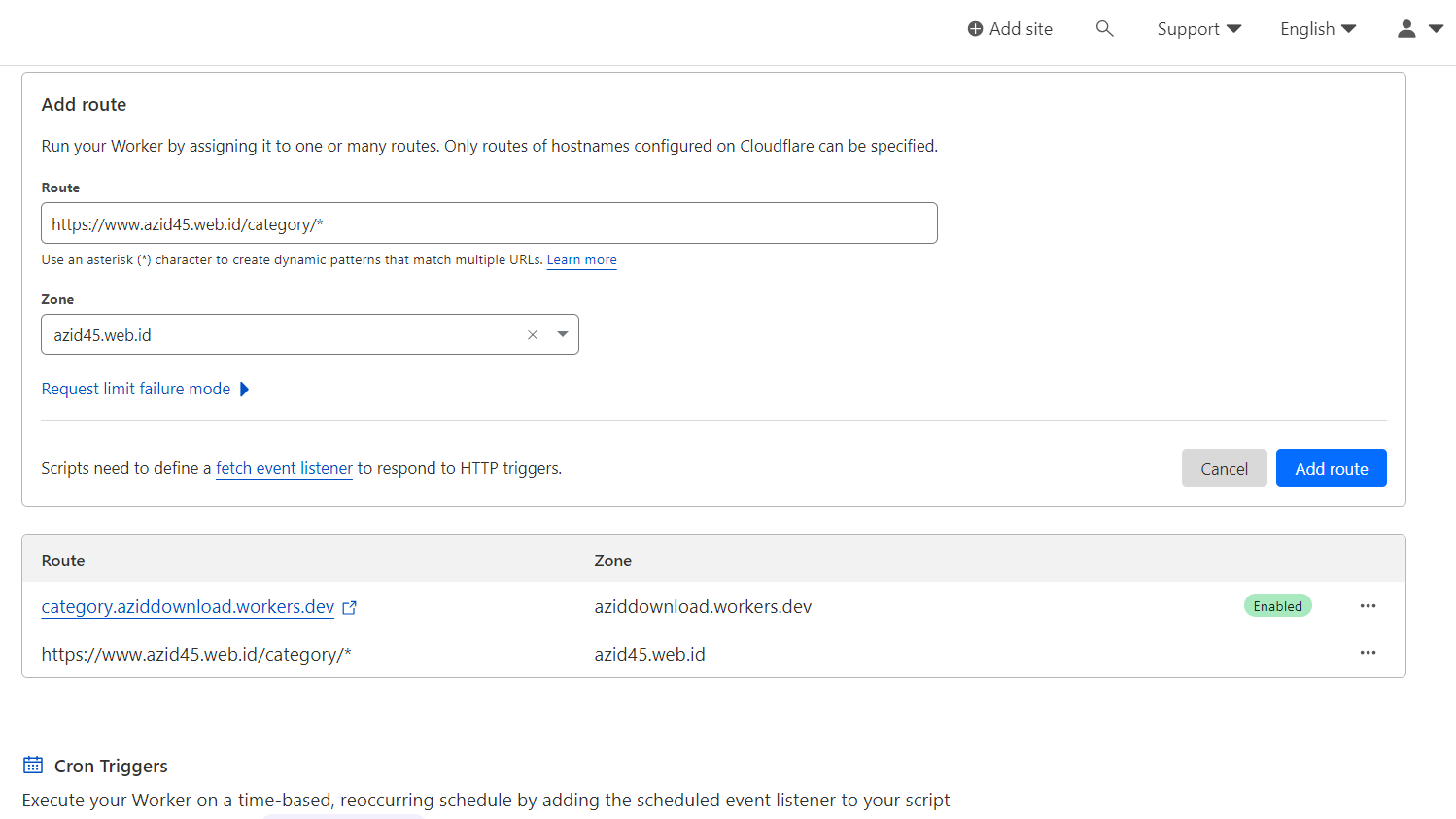 Cara Mengubah Search Label Menjadi Category dengan Cloudflare