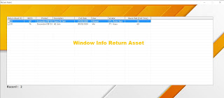 Info Window Return Asset 