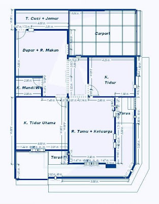 Sketsa Rumah on Desain Rumah Ibu Sari   Rumah Minimalis Unik Di Pojok Jalan   Sm