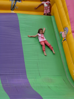 Bouncy slide