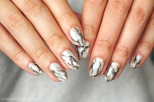 3 no-hassle hacks to nail the marble nail art