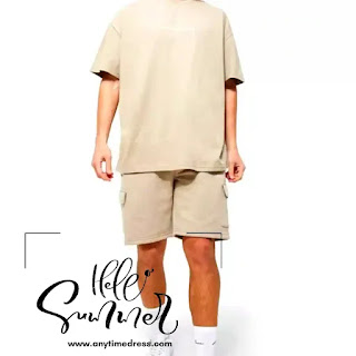 Cargo Shorts and T-Shirt